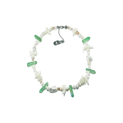 Get'em ON Каменный Жемчужная раковина Ожерелья Женские