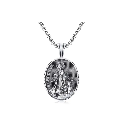 EVBEA Титановые стальные ожерелья для мужчин