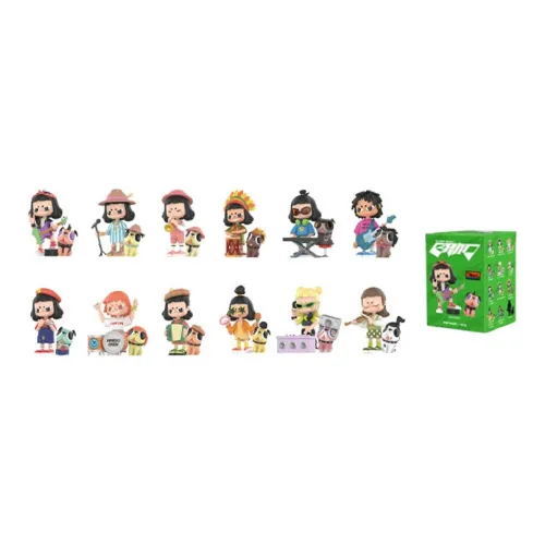 POP MART VITA Супер Band Collection Слепые коробки Один Mystery Коробка Целая коробка 12 шт