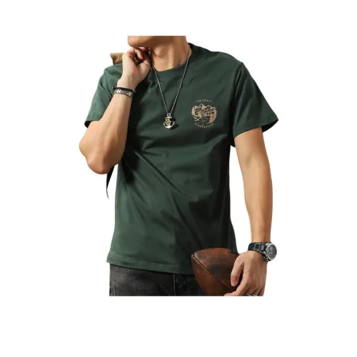 JIYAN Мужская футболка с коротким рукавом