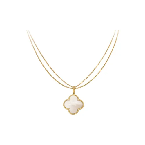 Van Cleef & Arpels Alhambra Four Leaf Lucky Series Ожерелье Женское