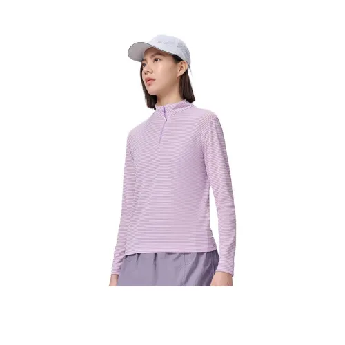 OUTDOOR PRODUCTS T-рубашка Женская Цвет Лепесток Орхидеи Белый Полоска