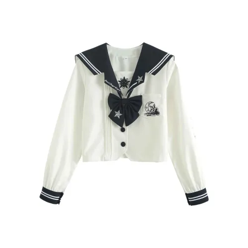 Luohua Candy Зодиак Spirit Witch Длинный рукав Одиночная упаковка + Галстуки-бабочки Женская униформа