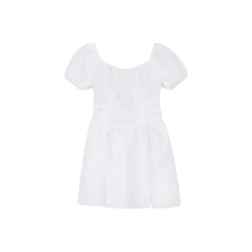 XINBANGBANG Короткое платье с короткими рукавами женское