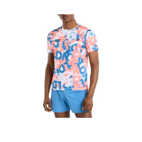 New Balance совместная серия London Edition футболка мужская с принтом