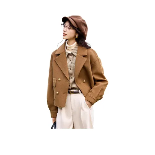 Mo Han Yi Mei Куртка Женская Янтарное Золото