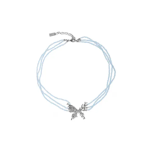 TUTAE Сплав Ожерелья Женские Синие