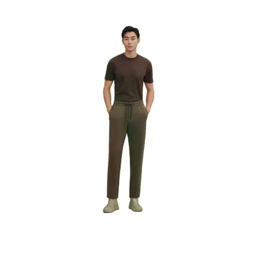 Ordos 1980 Pulp Shell Brown Men's Casual Pants