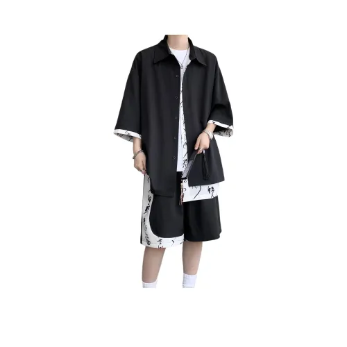 EDRPIUS Повседневная рубашка Matching комплект унисекс