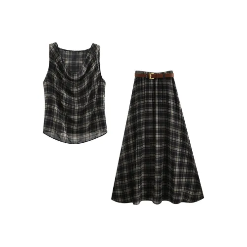 MENGXIAOQI Женские комплекты с юбкой