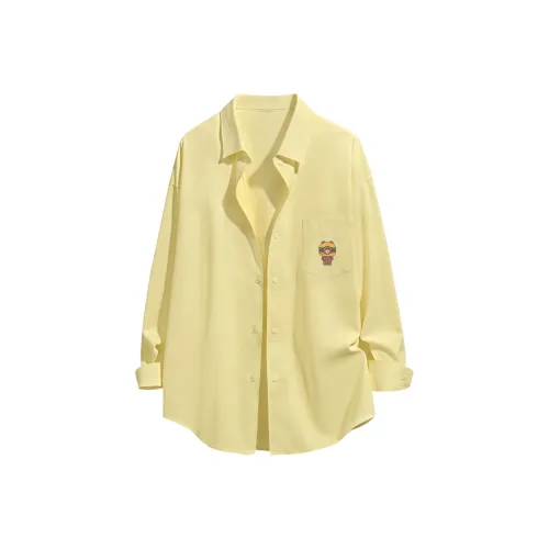 LINE FRIENDS Бурый Медведь Рубашка Унисекс