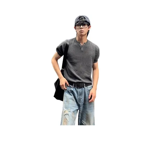 JIARONG Свет Mature Стиль Эластичный манжет THREE QUARTER Рукава Унисекс