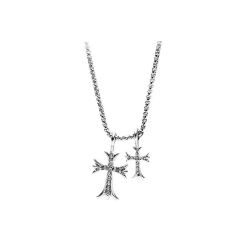 RboySe Титановые стальные ожерелья унисекс