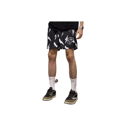 Черные унисекс повседневные шорты