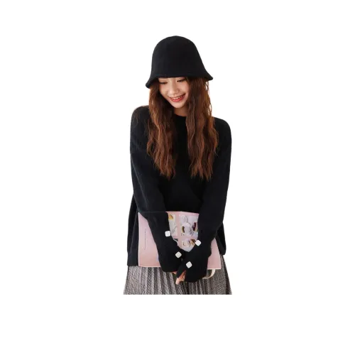 Emodues Черный Женский Трикотаж