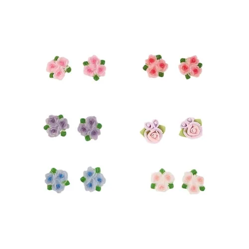 QIANTONG Пластик Серьги-гвоздики Унисекс