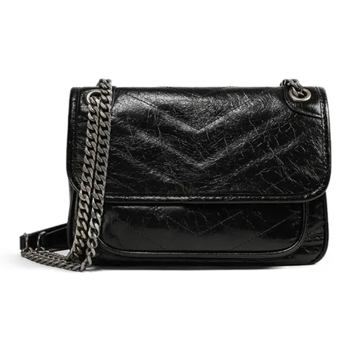 Crtnzo Kroez Сумка через плечо из коровьей кожи стандартная женская черная