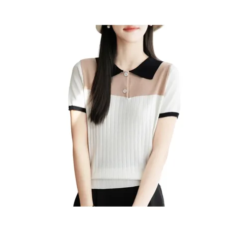 YICHEN Цвет изображения Женские футболки с коротким рукавом