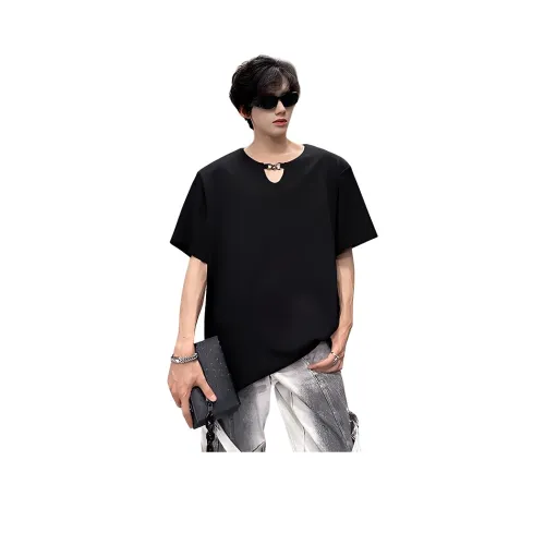 DANJUE Черная унисекс футболка