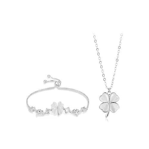 Inkopper Стекло Кошачий глаз Ожерелья Женские