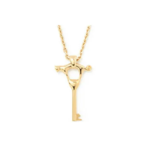 Lanvin Brass Necklaces Женские Золото