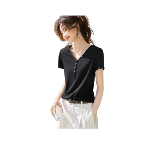 Mo Han Yi Mei Рубашка Женская Черная