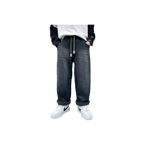 TONGGENI Джинсы Подростки Синий Серый