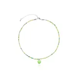 Зеленое ожерелье "Love"