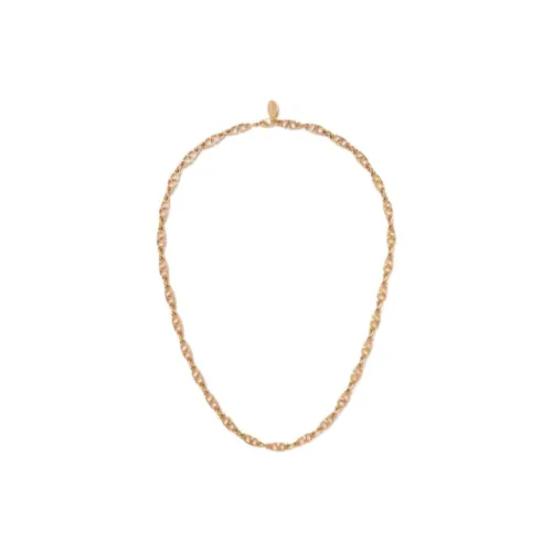 Valentino Металлические ожерелья Женские Золото