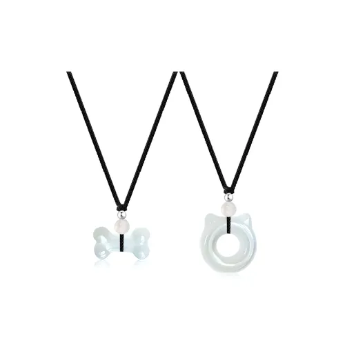 CGC Цветное стекло Ожерелья Унисекс