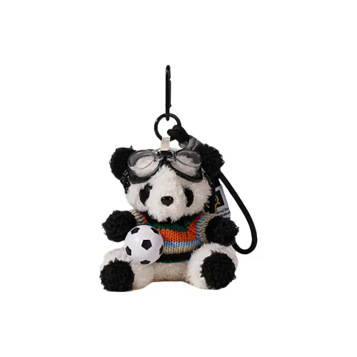 Восемь Тон Слон Милый Футбол Панда Кукла Плюшевая Подвеска 12 см Высота