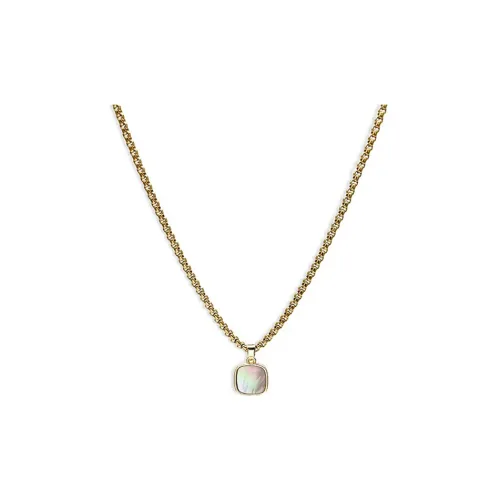 PUENTE Титановая стальная цепочка на ключицу Мужская