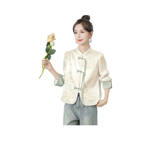 Cypress House Cropped Jacket Women's Light Green Cypress House Укороченная Куртка Женская Светло-Зеленая