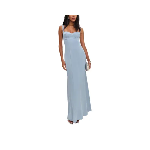 Reformation Britney Satin Dress Slip Dress Women's