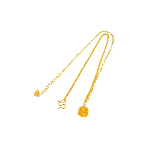 NOME Золото-покрытое медное ожерелье для женщин