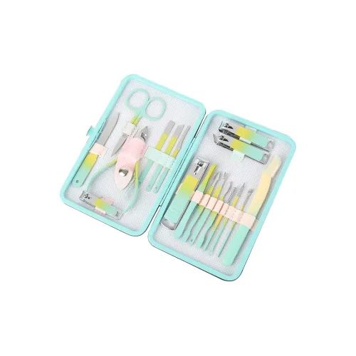 OUYUJI Набор инструментов для ногтей из нержавеющей стали кусачки для ногтей и наждачная бумага 8 штук