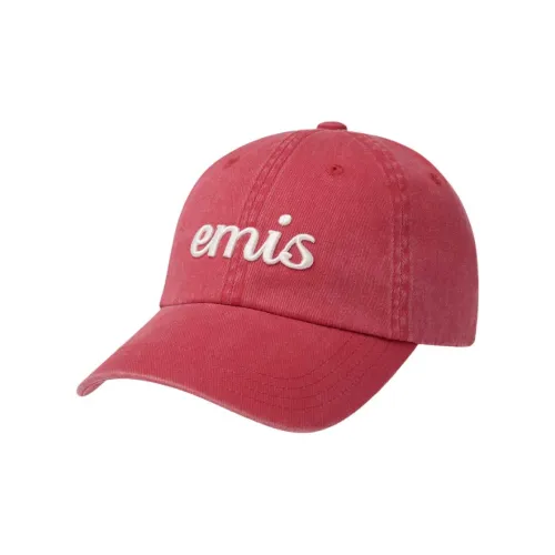 Emis Хлопок Кепки Унисекс Красный