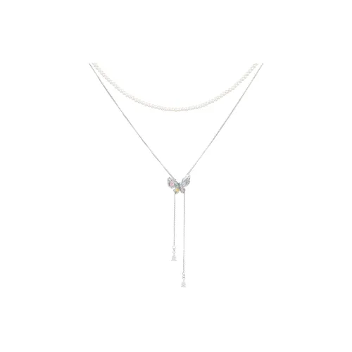 KING OF BLING Цирконовый сплав ожерелья для женщин Год Змеи Удача