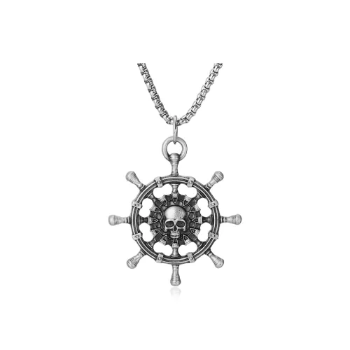 EVBEA Олово Нержавеющая сталь Мужские ожерелья