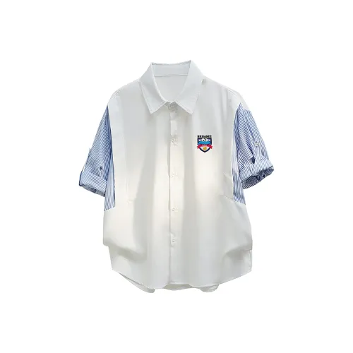 Улица Сезам Унисекс Рубашки