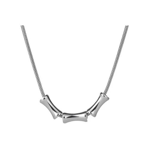 FOREVER MELODY Титановые стальные ожерелья мужские серебряные