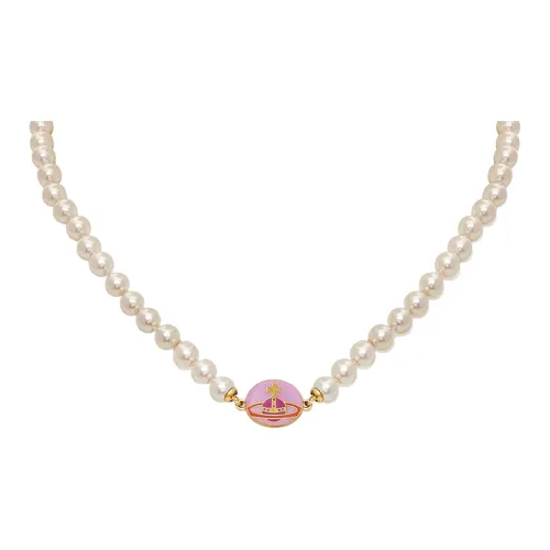 Вивьен Вествуд Brass Necklaces Женские Белые