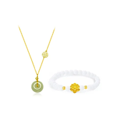 JOYDINNY Стекло Кошачий глаз Нефритовые ожерелья Женские