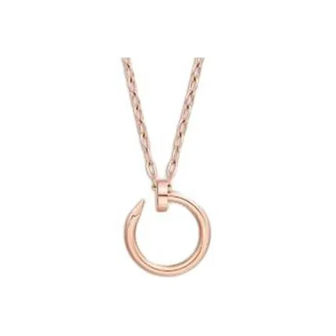 Cartier 18K Розовое золото Ожерелье Женское Розовое золото