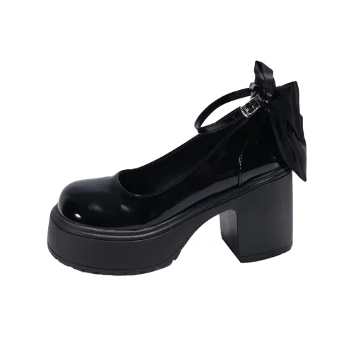 Dawei's House Высокие каблуки Женские Черная коробка