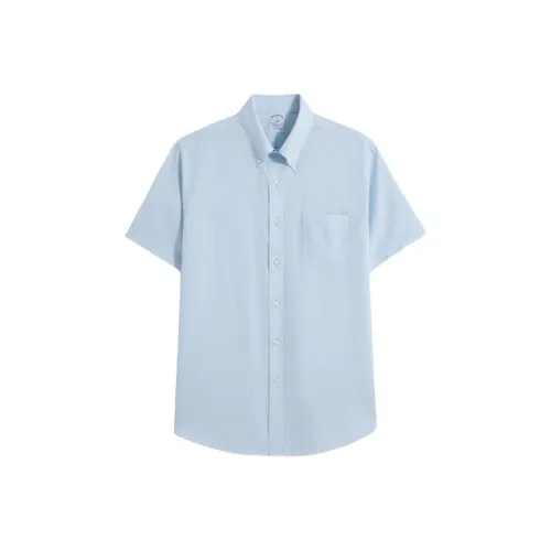 BROOKS BROTHERS Светло-синие мужские рубашки
