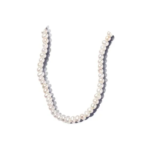 Pandora 14K Золото с покрытием ожерелья Женское Белое