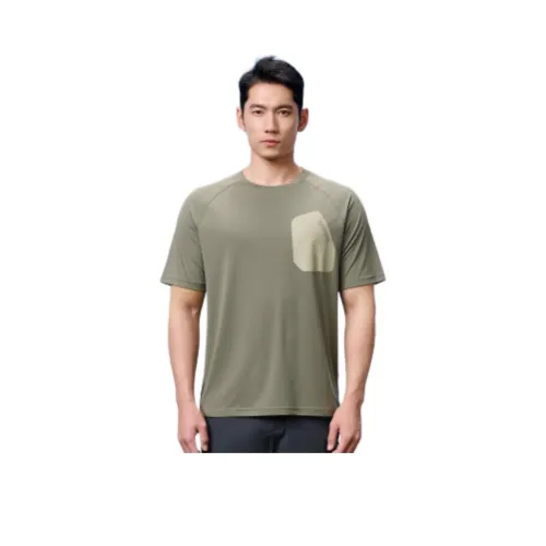 OUTDOOR PRODUCTS T-Рубашка Мужская Ванильно-Зеленая