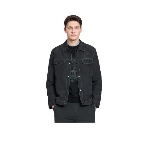 Куртки и пальто Dance with Wolves Мужские Черные