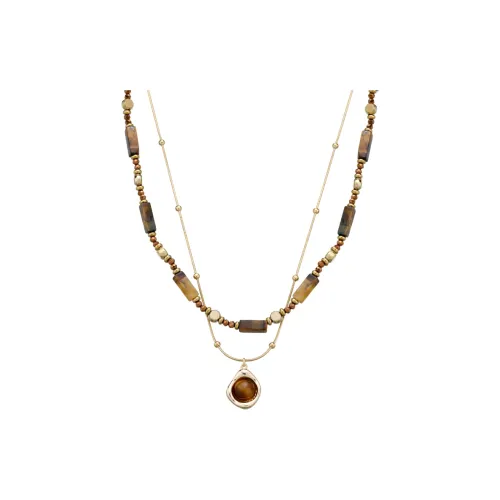 Ожерелья KANSAI с камнем тигровый глаз женские